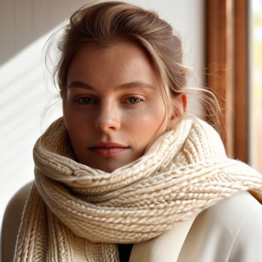 Practical Tips and Steps for scarf wrapping.