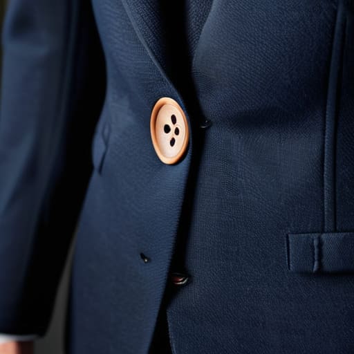 Common Mistakes to Avoid: Tight suit jacket.