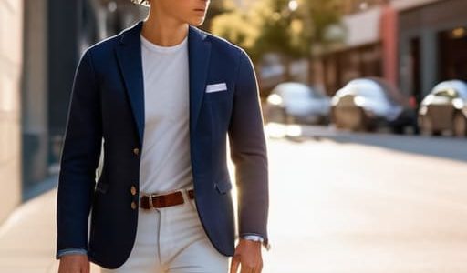Wearing a Blazer Without Looking Like Work